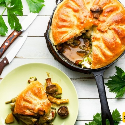 How to Make a Delicious Vegetable Pie with a Crisp, Golden Crust