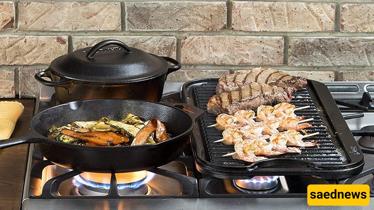 Cast iron cookware 