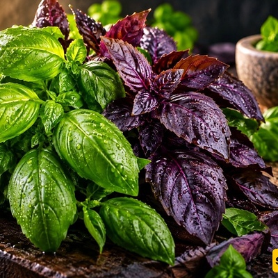 Why You Should Eat Basil: Health Benefits of Green and Purple Basil, Their Traditional Temperament, and Possible Side Effects