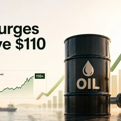 Oil Prices Climb Closer to $110 per Barrel