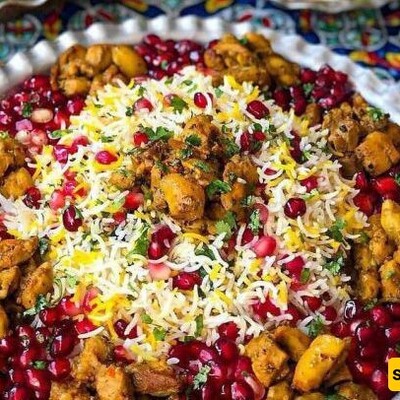 Mixed Pilafs / How to Make Shirazi Pomegranate Pilaf with Chicken: The Best Option for a Romantic and Special Dinner