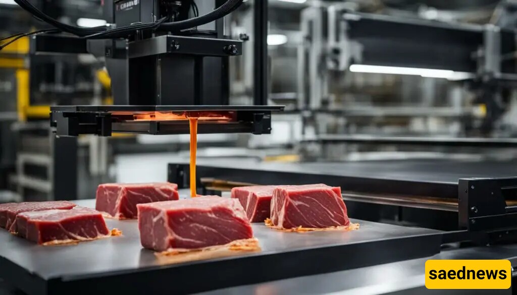 Amazing Innovation in the Food Industry: Producing Artificial Meat with a 3D Printer!