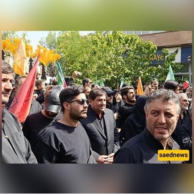 Tears and Tribute: Top Iranian Aide Embraces Son of Slain Commander in Emotional Moment