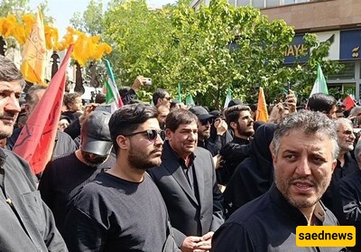Tears and Tribute: Top Iranian Aide Embraces Son of Slain Commander in Emotional Moment