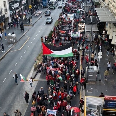 Huge Rallies Take Place In Argentina in Support For Palestine