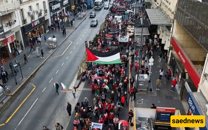 Huge Rallies Take Place In Argentina in Support For Palestine
