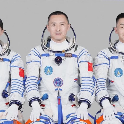 Three Chinese Astronauts Went To Space / Start Of A One-Year Stay In Space
