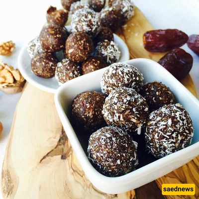 Walnut and Date Dessert for a Simple Homemade Snack