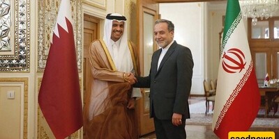 Iran and Qatar Foreign Ministers Meet in Tehran to Discuss Regional Issues