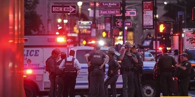 Five, Including Police Officer, Killed in Manhattan Shooting