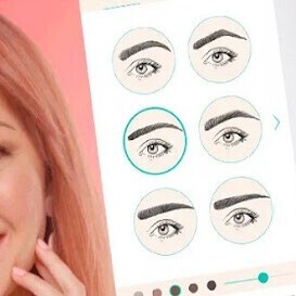Smart Applications For Testing Eyebrow Models Before The Final Decision / An Attractive Suggestion For Women