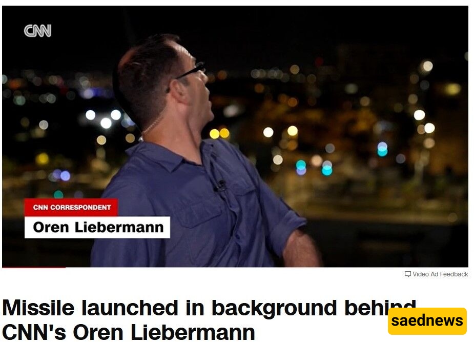 CNN reporter's surprise at Iran's missile attack on Jerusalem