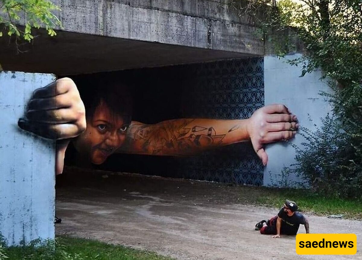 Impressive creativity: A versatile artist brings streets to life with stunning 3D, lifelike paintings + photos