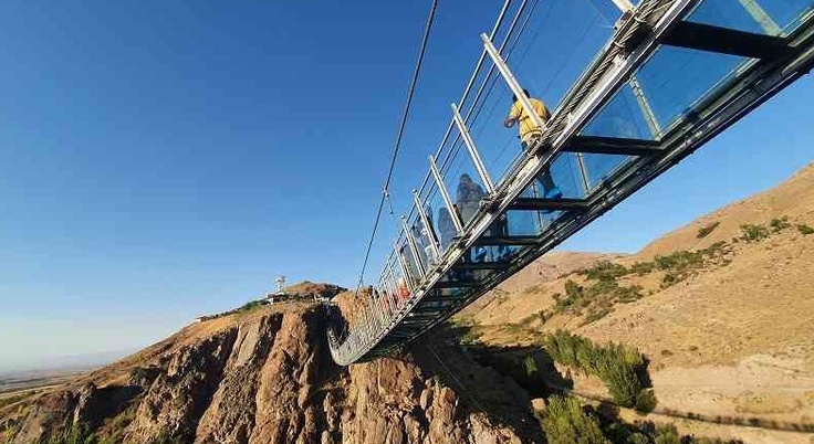 Hir Glass Suspension Bridge
