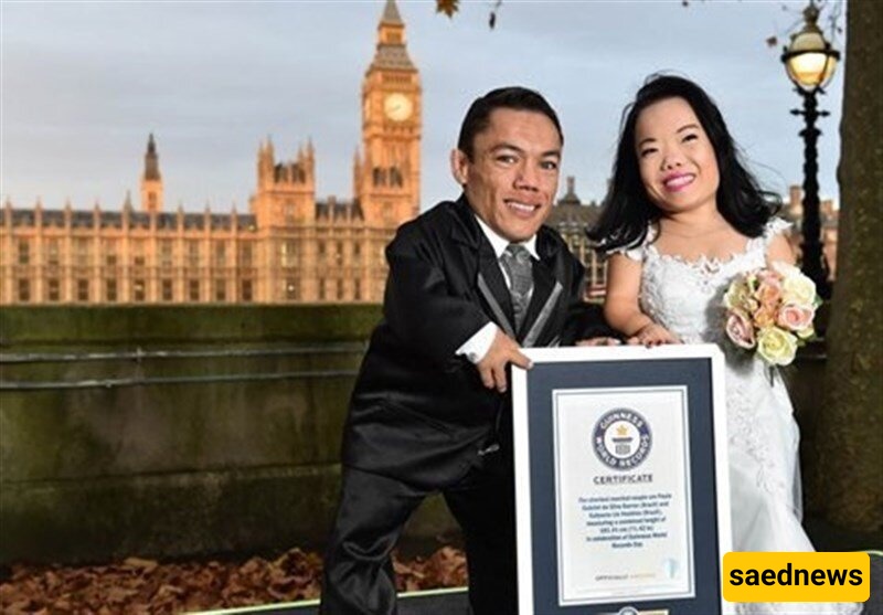 Lavish Wedding of the World’s Shortest Bride and Groom Who Made it into the Guinness World Records + Photos