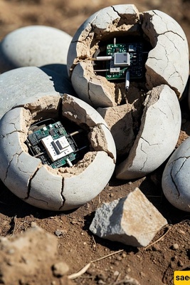 Details of the Discovery of a Spy Device Disguised as a Rock + Photo