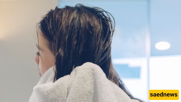 Dry Hair Gently After Washing