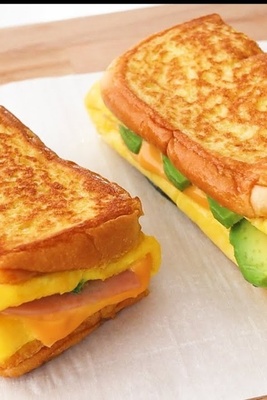 How to Make Cheesy Chicken and Corn Toast!