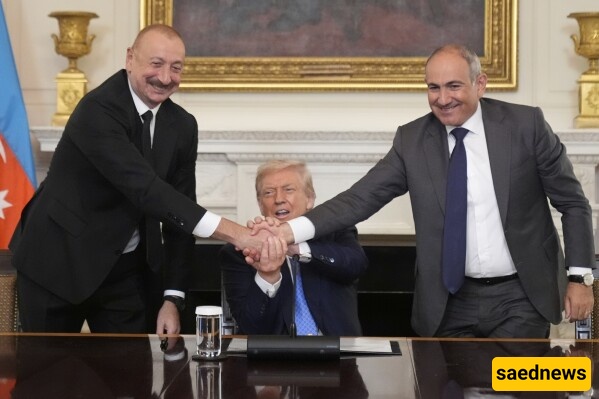 ILHAM ALIYEV AND DONALD TRUMP