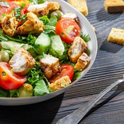How to Make the World’s Most Popular Salad: Homemade Caesar Salad with Special Dressing / 90% of the Salad’s Deliciousness Comes from This Dressing