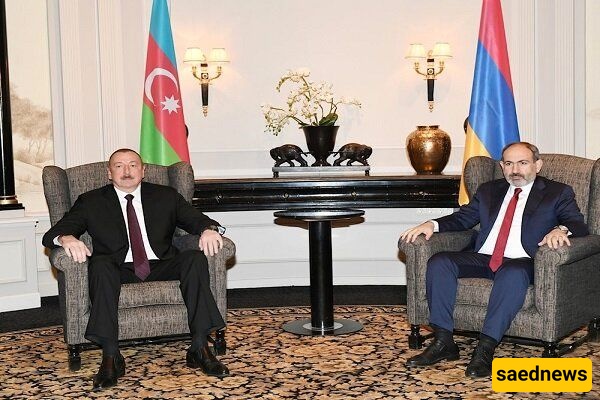 Nikol Pashinyan and Azerbaijani President Ilham Aliyev