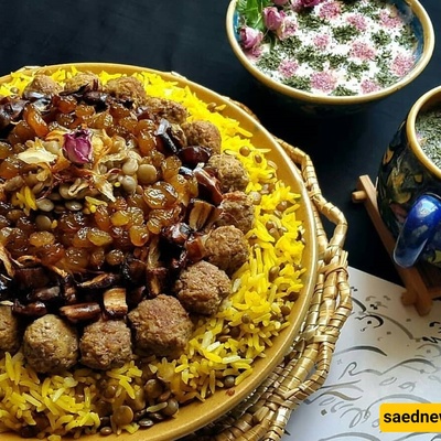 Simple Recipe for Lentil Rice with Meatballs – See the Rich Colors and Flavors of Iranian Cuisine! + Video