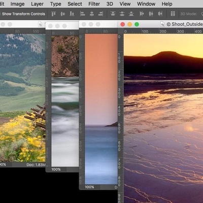Accurate Measurement of Image Dimensions and File Size in Photoshop