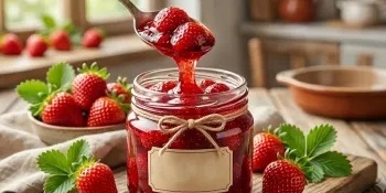 How to Make Strawberry Jam Without Resting (No Waiting Time) + Important Tips