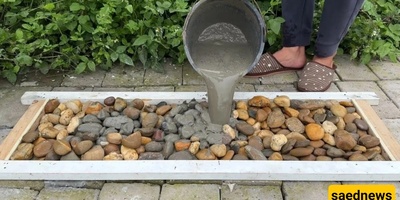 A Chinese Artist’s Remarkable Creativity in Making Vases from Cement and Pebbles + Video