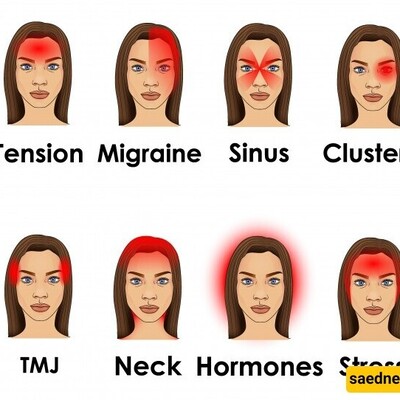Where Is Migraine Pain Located?