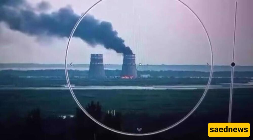 "Fire Erupts at Power Plant Following Ukraine's Attack, Raising Fears of Nuclear Terrorism