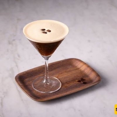How to Make an Espresso Martini at Home with Fresh Espresso, Coffee Syrup, and Ice
