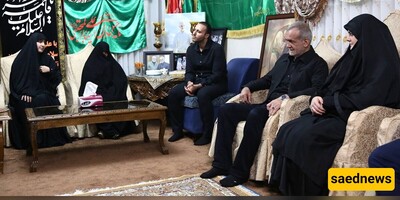 Pezeshkian praises Gen. Soleimani's legacy of unity in meeting with family