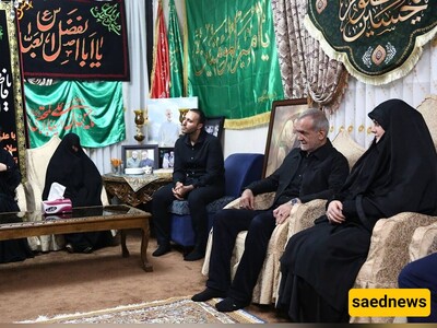 Pezeshkian Praises Gen. Soleimani's Legacy of Unity in Meeting with family