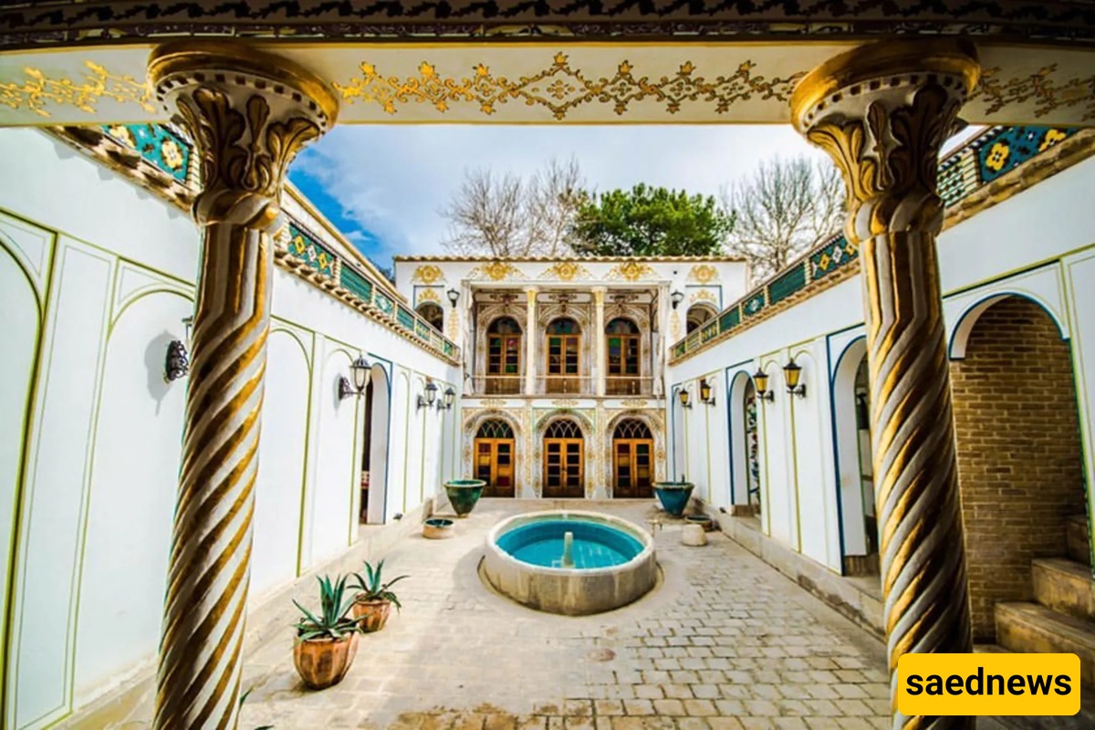 A Tour of the Most Beautiful House in Isfahan with Unique Decor and Truly Stunning Architecture!
