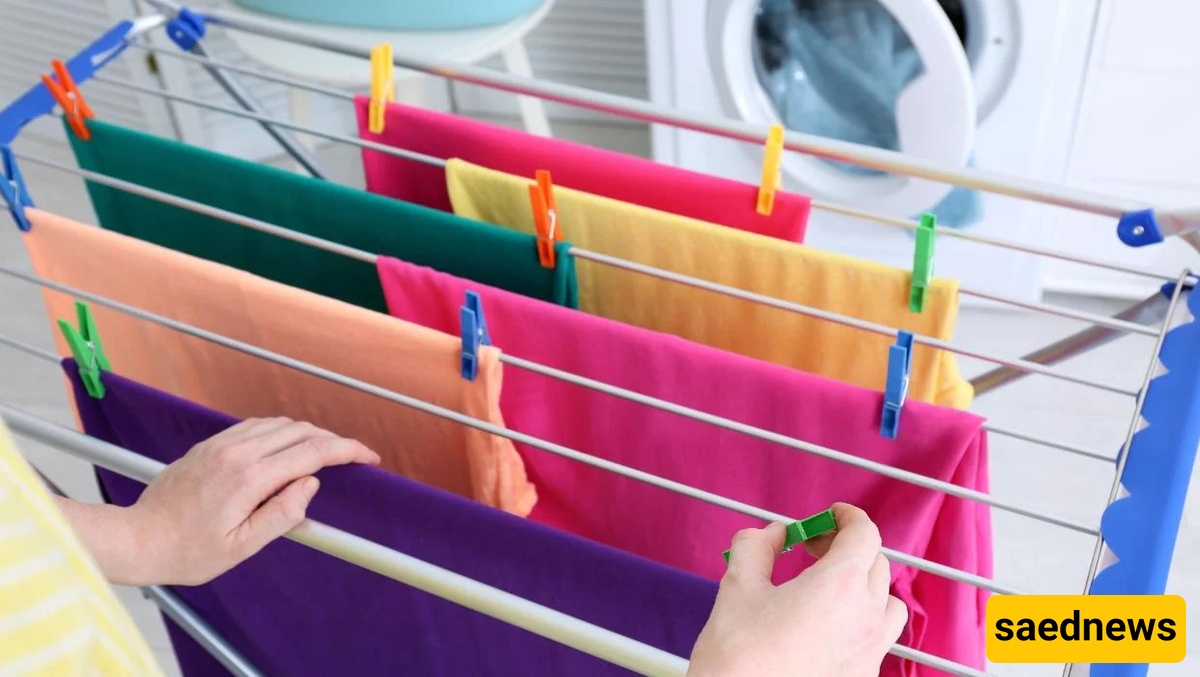 Leave Enough Space Between Clothes