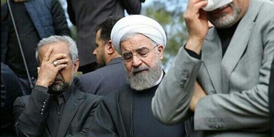 Heartbreaking Moment of Hassan Rouhani Praying Over His Sister’s Body + Photos / Brother’s Farewell to Sister