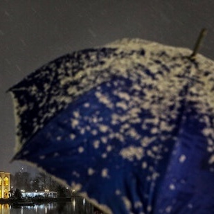 Tabriz Transformed by a Blanket of Snow