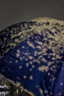 Tabriz Transformed by a Blanket of Snow