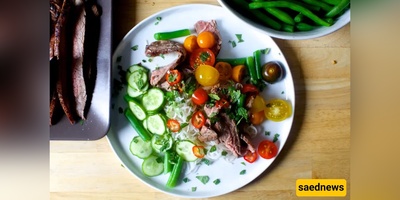 Garlic-Lime Steak & Noodle Salad — All The Pizza-Vibe, None Of The Fuss