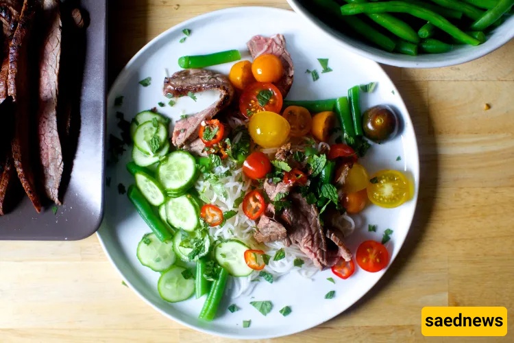 Garlic-Lime Steak & Noodle Salad — All The Pizza-Vibe, None Of The Fuss