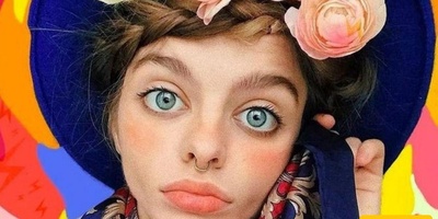 Ukrainian Model’s Large, Striking Eyes Bring Her Fame