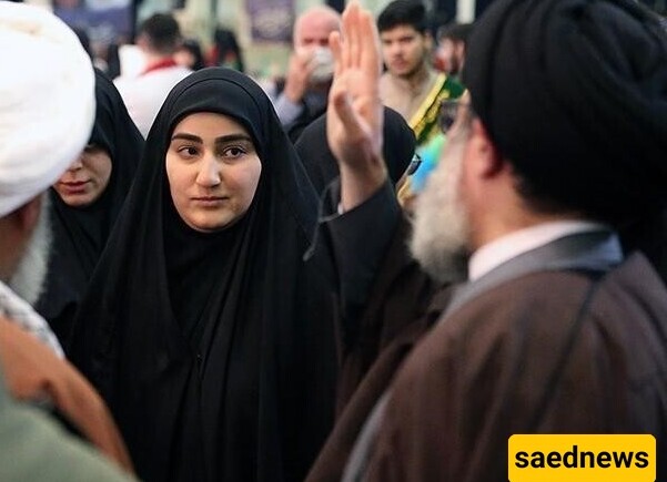 The Coffin of Zaynab Soleimani's Father-in-Law Next to the Coffin of Sayyed Hassan Nasrallah / The Neighbors of Two Friends in Heaven.