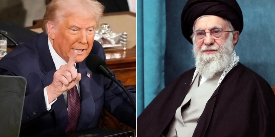 trump and khamenei