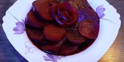 Traditional White Beet Dessert / How to Prepare Honeyed Beet with Grape Molasses