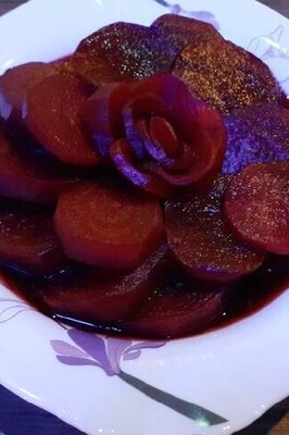 Traditional White Beet Dessert / How to Prepare Honeyed Beet with Grape Molasses