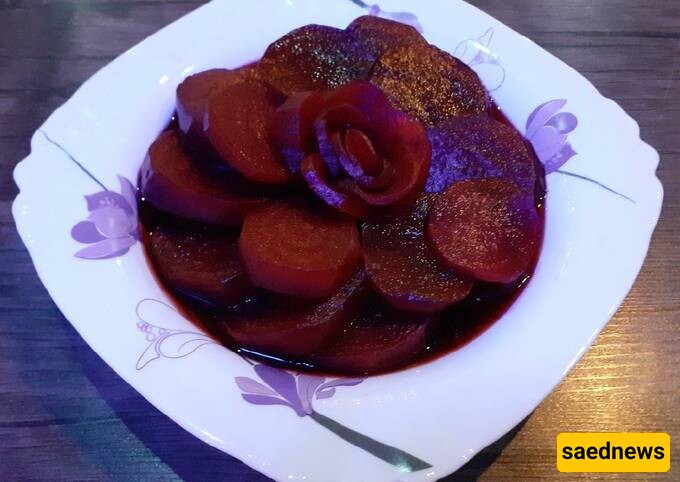 Traditional White Beet Dessert / How to Prepare Honeyed Beet with Grape Molasses