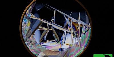 NASA Picture of the Day: Stunning Ice Crystals in Space Illuminate a Beautiful Seven-Color Rainbow with White