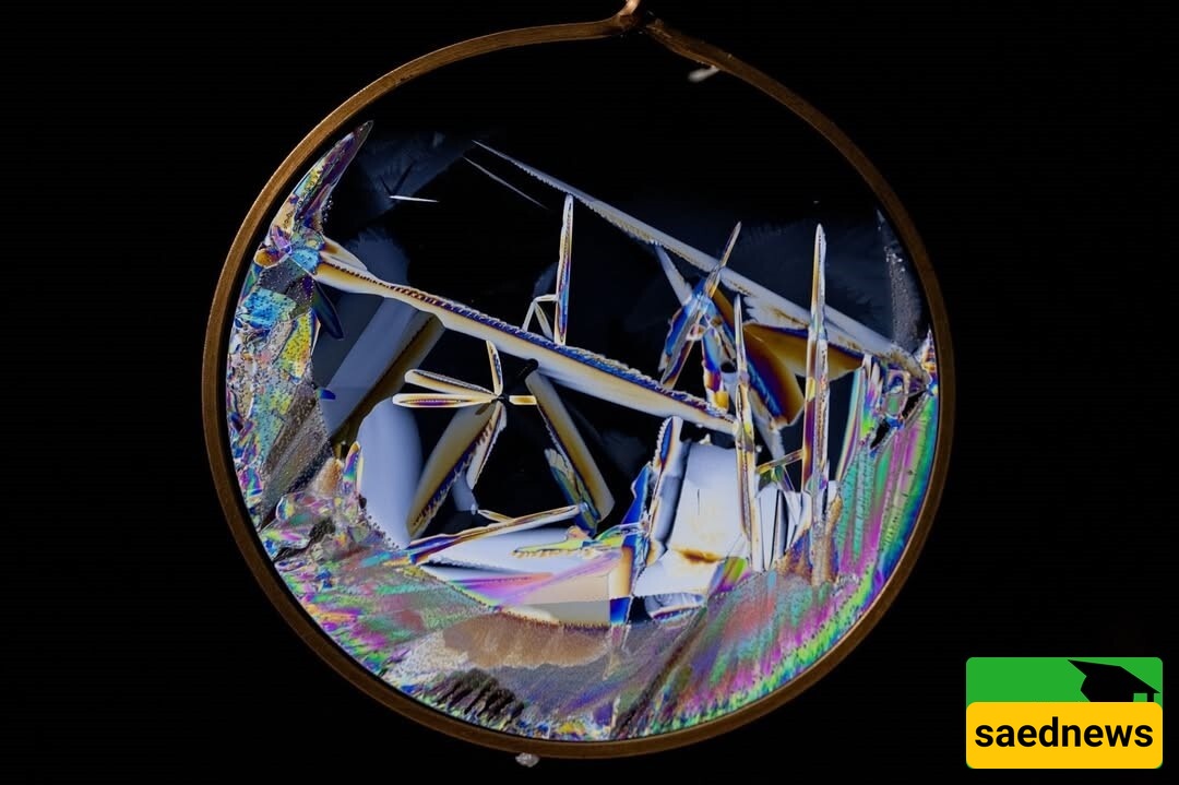 NASA Picture of the Day: Stunning Ice Crystals in Space Illuminate a Beautiful Seven-Color Rainbow with White