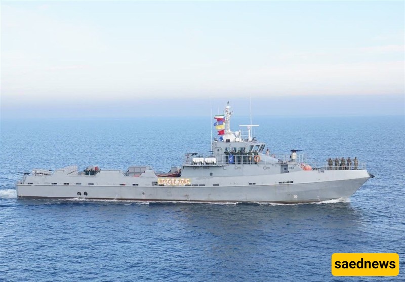 IRGC Frigate Attends Iran-Russia Caspian Drill